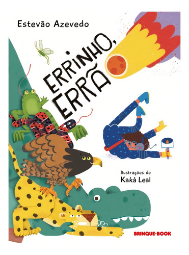Livro Errinho, Errão De Estevão Azevedo Editora Brinque-book Capa Mole Em Português, 2024