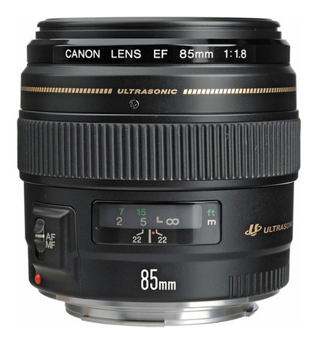 Lente Canon Ef 85mm F1.8 Usm Garantia 12meses Envio Imediato