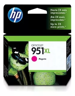 Cartucho Tinta Original Hp 951xl Cn047ab 8600 8610 Magenta