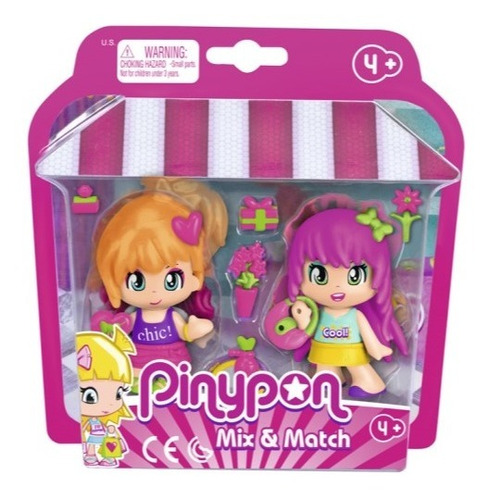 Pinypon Duo Pack 2 Figuras Shopping Famosa