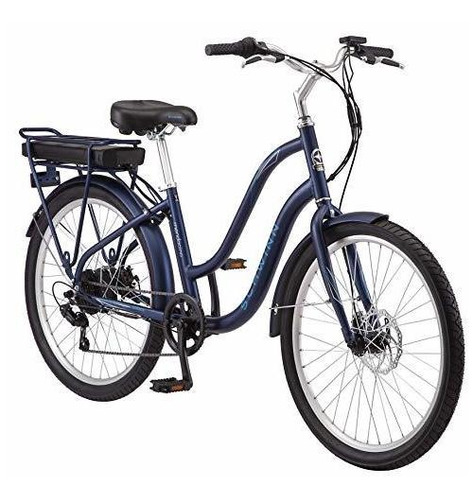 Schwinn Mendocino Bicicleta Eléctrica Híbrida De Crucero De 