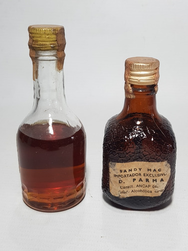 Imagen 8 de 10 de Antiguas Mini Botellas Llenas Muestra Public Lote Mag 58657