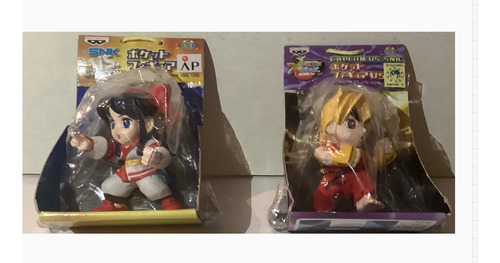 Figuras Capcom Vs Snk Pocket Vol 2. Ken Vs Nakoruru
