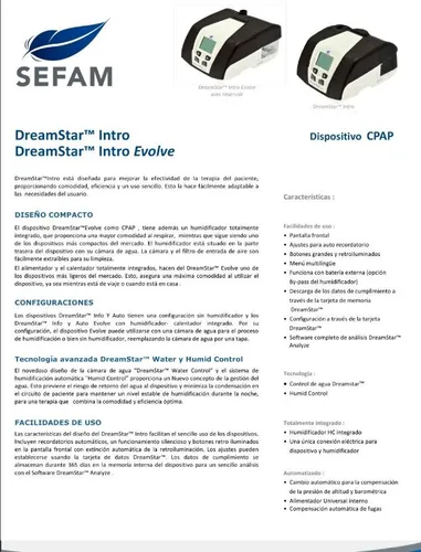 Cpap Sefam Dreamstar (Usado)