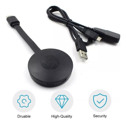 Barra De Tv Mira Screen G2 Crome Cast Compatible Con Hdmi Wi