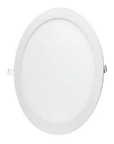 Imagen 2 de 5 de Plafón Led Sica Panel Redondo Techo - 24w - Blanco Cálido