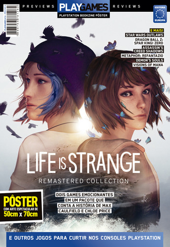Superpôster Playgames - Life Is Strange, De Editora Europa. Editorial Europa, Capa Mole, Edição 2024-09-26 00:00:00 Em Português