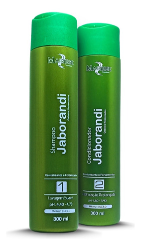 Kit Jaborandi Fortalecimento Mairibel (shamp E Cond) 2x300ml