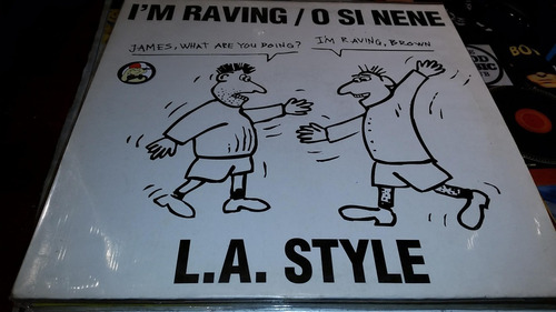 La Style Im Raving Vinilo Maxi Muy Buen Estado France 1992