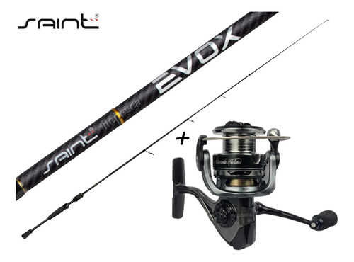 Kit Evox Vara Para Molinete (1,91m) 7-17lbs + Molinete 2000