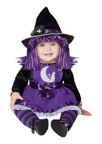 Halloween - Disfraz/cosplay Pequeña Bruja (wittle Witch) Bebe