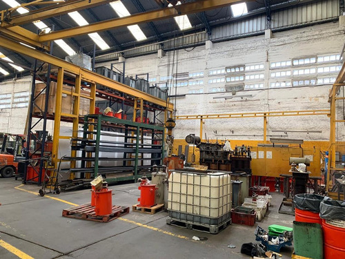 Imagen 15 de 20 de Galpon Industrial 1700 M² Cubiertos Con Puente Grúa 2.5 Tn.- Tablada