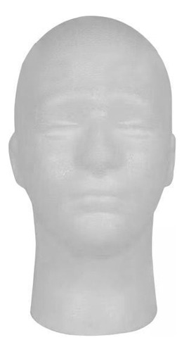 3 Cabeza De Peluca De Espuma Masculina, Modelo De