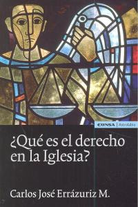 ¿qué Es El Derecho En La Iglesia? (libro Original)