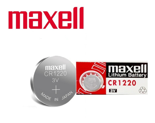 Maxell Cr1220 3v / Crisol Tecno