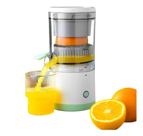 Exprimidor Eléctrico Portátil Recargable Usb Naranjas Limón