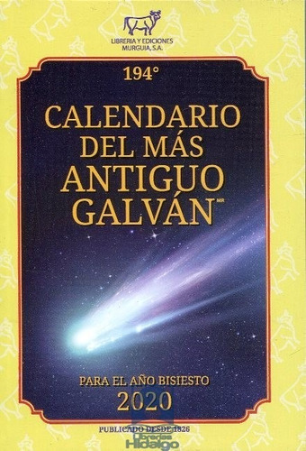 Calendario Del Mas Antiguo Galvan