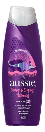 Condicionador Aussie Miracle Curls Com 360ml