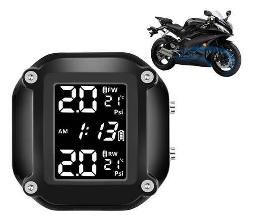 Monitor De Presión De Neumáticos De Motocicleta Tpms Detecto