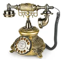 Comprar Sangyn Vintage Rotario Dial Teléfono Antiguo Teléfono Retro 
