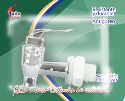 Llave Para Dispensador Agua Portagarrafon Cromada- Antigoteo