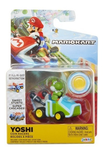 Auto Super Mario Kart Coin Racers Yoshi Luigi Retrofriccion