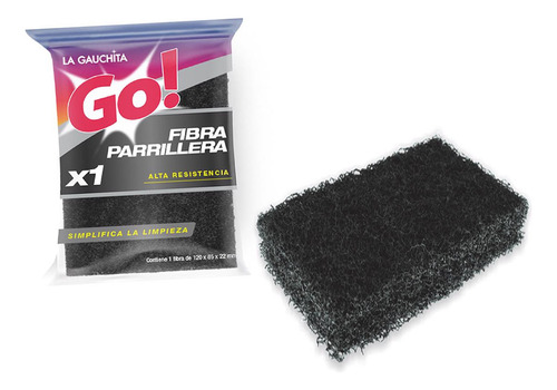 Esponja La Gauchita Go Limpia Parrilla Fibra Resistente