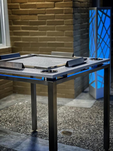 Imagen 5 de 5 de Mesa De Domino De Piedra De Cuarzo