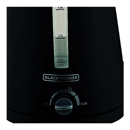 Chaleira elétrica Black+Decker K2200 preta 110V 2L