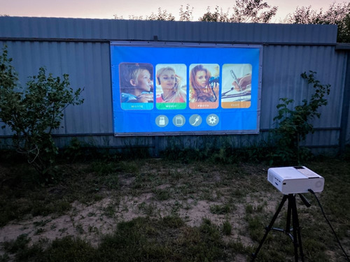 Imagen 3 de 10 de Cañon Proyector Led Tv 3d 3800 Lumen Fullhd Profesional 4k