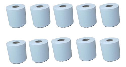 10 Rollos De Papel Para Electrocardiograma 50mm X 30m