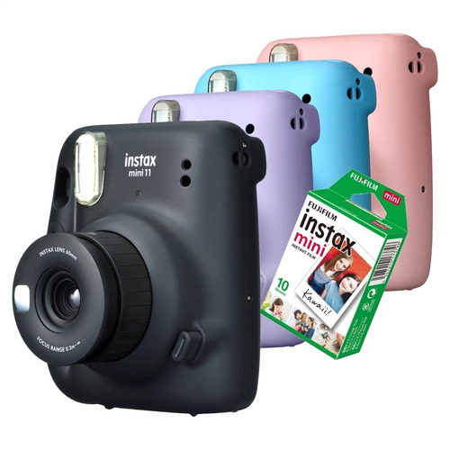 Câmera Fuji Instax Mini 11 Instantânea Fujifilm +10 Fotos Nf