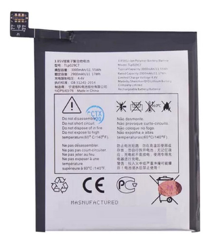 Pila Bateria Compatible Con Alcatel 3c 5026 Tlp029c7