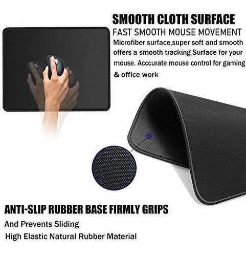 Mouse Pack Upgated Durable With Stitched Edge Computer 30%