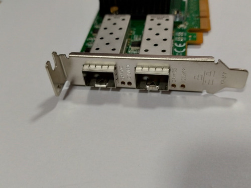 Placa Controladora De Rede Fibra Mac Silicom Pe210g2spi9a-xr