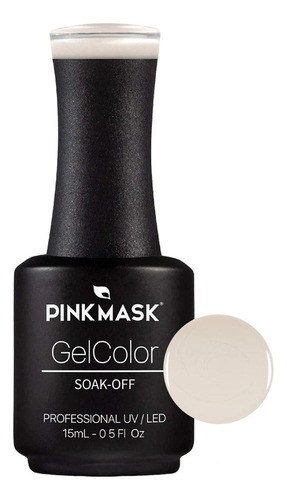 Esmalte Para Uña En Gel Semipermanente Pink Mask Marfil Nude