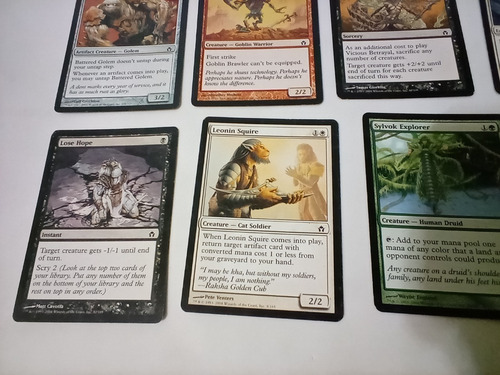 Magic The Gathering Lote De 20 Tarjetas Mtg Fifth Dawn 2004 (Usado)