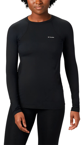 Blusa Midweight Ii Long Sleeve Baselayer Preto P - Columbia