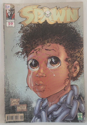 Gibi Spawn Volume 59 - Editora Abril Jovem (Usado)