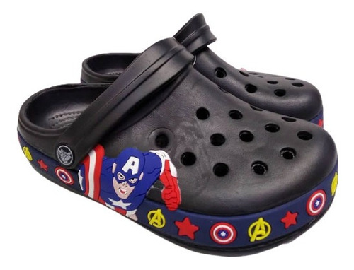 Cholas Chancletas Niños Niñas Capitan America Heroes Thor