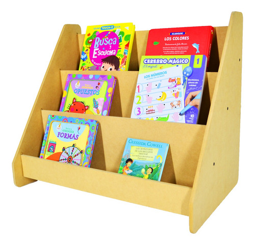 Biblioteca Infantil + Pelota Pelotero Repisa Montessori