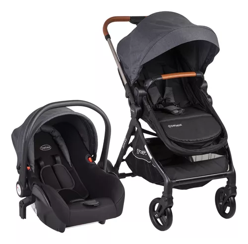 CARRIOLA PORTABEBE PLEGABLE Gris