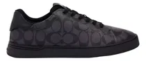 Comprar Tenis Coach Clip Low Top Negro Classico Para Hombre Totalmente Original Y Nuevo