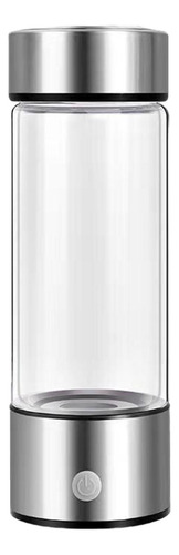 Botella De Agua De Hidrógeno 420ml Generador De Agua Plata