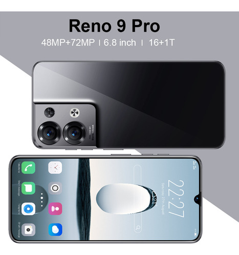 Reno 9 Pro, 1+16g, Teléfono Inteligente, Pantalla Completa D