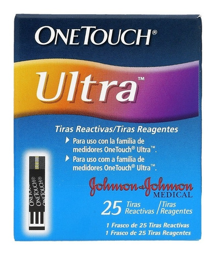 Medidor Glucosa Diabetes One Touch Ultra Con 35 Tiras R