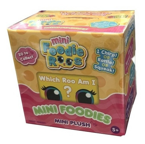Imagen 2 de 6 de Mini Foodies Roos Peluche Sorpresa Con Aroma Y Sonido Edu