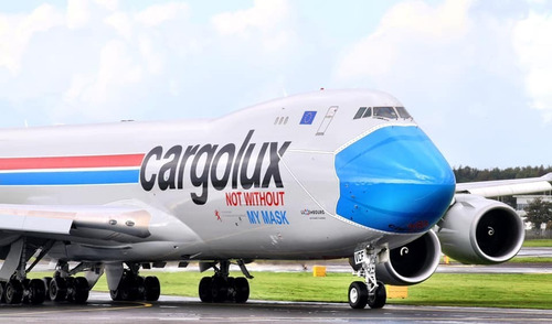 Imagen 3 de 5 de Boeing 747-8f Cargolux- Escala 1:144 Revell 03836