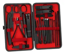 Comprar Set Pedicuria Manicuria X 24 Un Estuche Alicate Tijera Limas