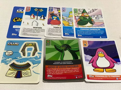 Club Penguin - Game Card - 10xBooster 50 cartas em Promoção na